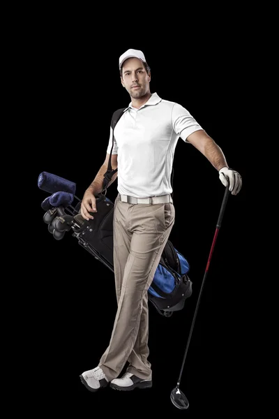 Jugador de golf masculino — Foto de Stock