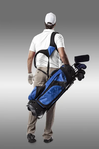 Jugador de golf masculino — Foto de Stock