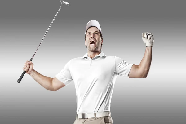 Male Golf Player — Stock Photo, Image