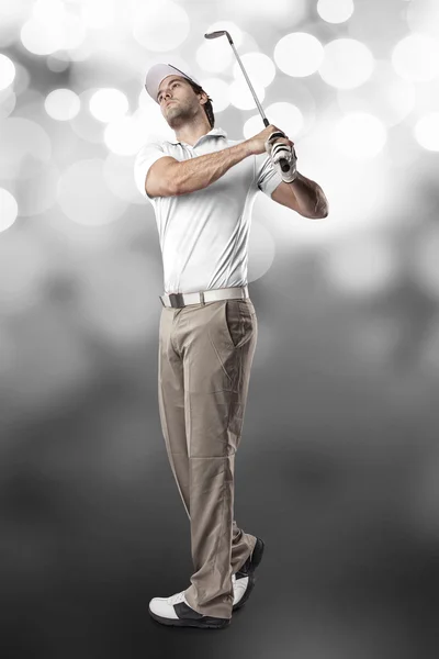 Mannelijke golfspeler — Stockfoto