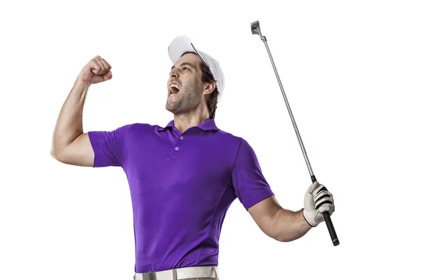 Male Golf Player — Stock Photo, Image