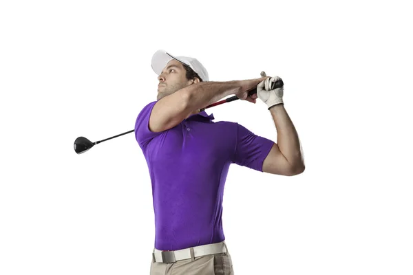 Jugador de golf masculino — Foto de Stock