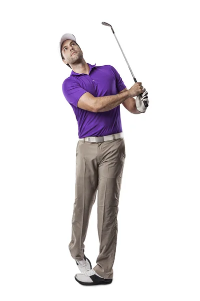 Jogador de golfe masculino — Fotografia de Stock