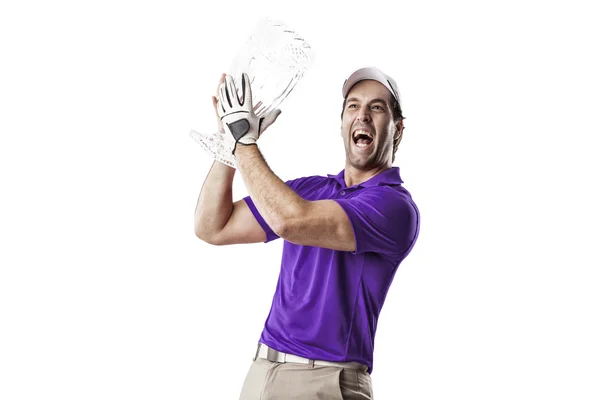 Male Golf Player — Stock Photo, Image