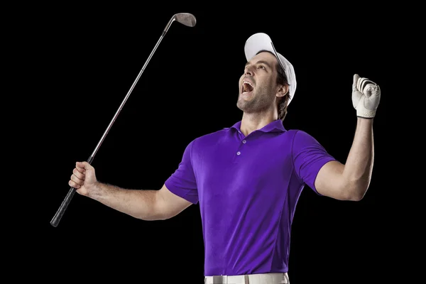 Joueur de golf masculin — Photo