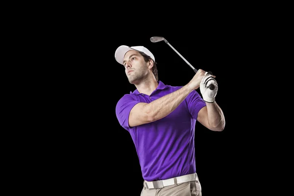 Männlicher Golfspieler — Stockfoto