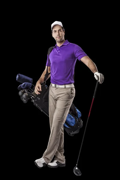 Jugador de golf masculino — Foto de Stock