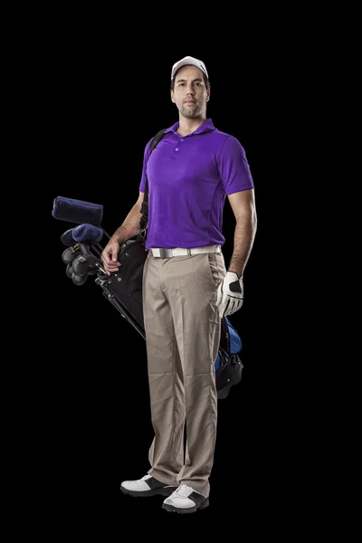 Jugador de golf masculino — Foto de Stock