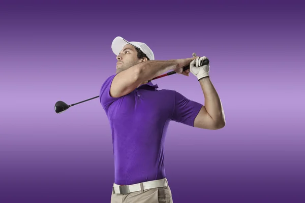 Jugador de golf masculino — Foto de Stock
