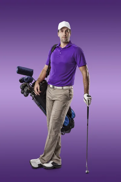 Manliga golf spelare — Stockfoto