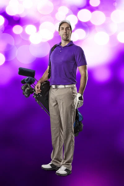 Male Golf Player — Stock Photo, Image