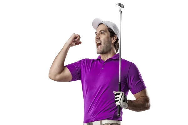 Jugador de golf masculino —  Fotos de Stock