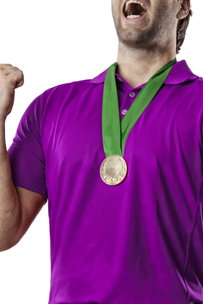 Jogador de golfe masculino — Fotografia de Stock