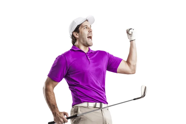 Manliga golf spelare — Stockfoto