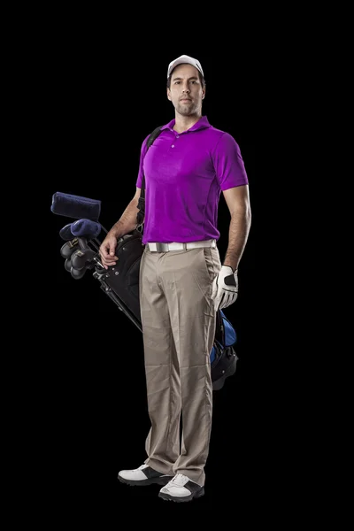 Jugador de golf masculino — Foto de Stock