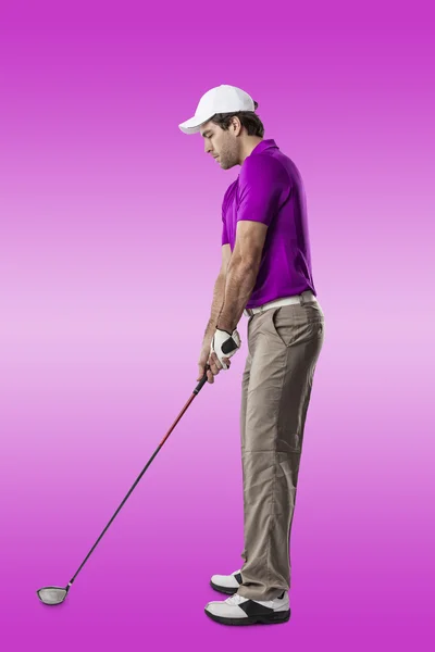 Male Golf Player — Stock Photo, Image