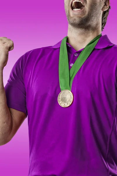 Jugador de golf masculino — Foto de Stock