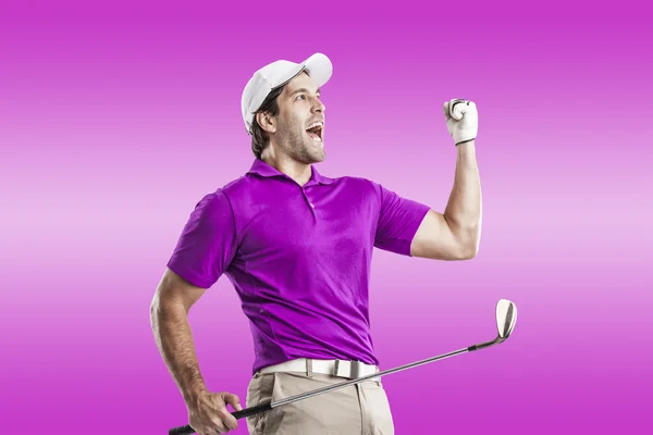 Male Golf Player — Stock Photo, Image