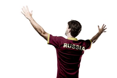 Altın madalya kutluyor atlet