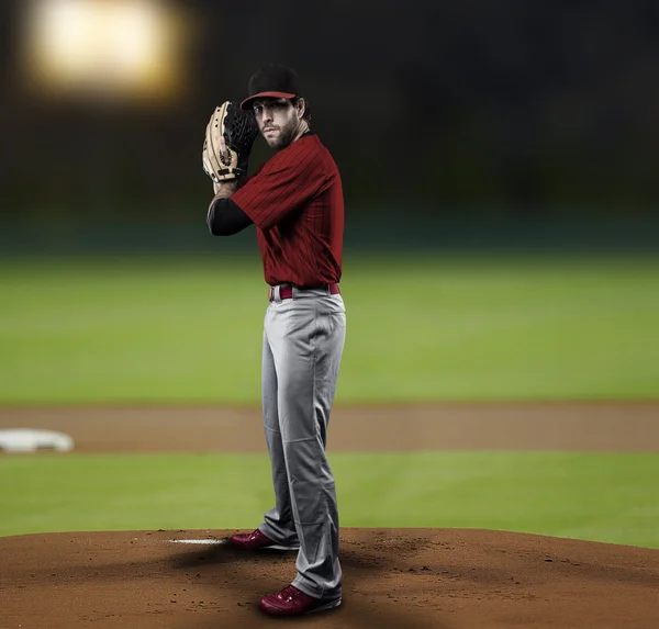 Manliga basebollspelare — Stockfoto