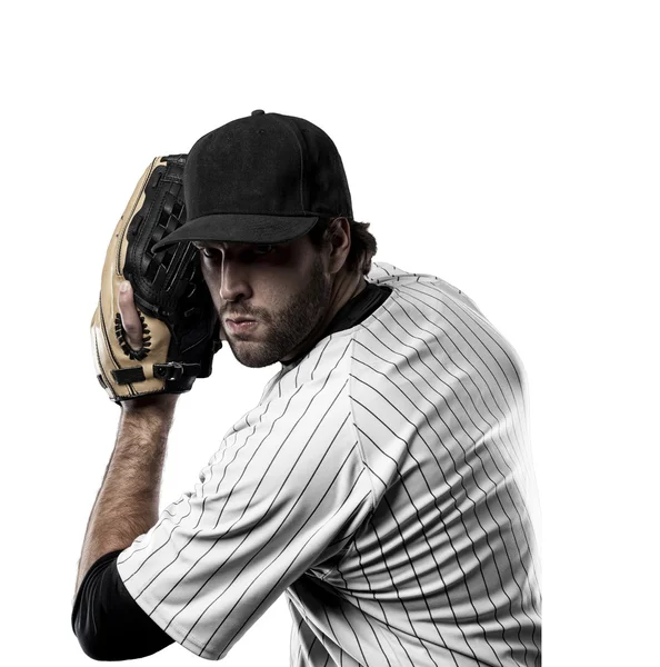 Pitcher Honkbal speler — Stockfoto