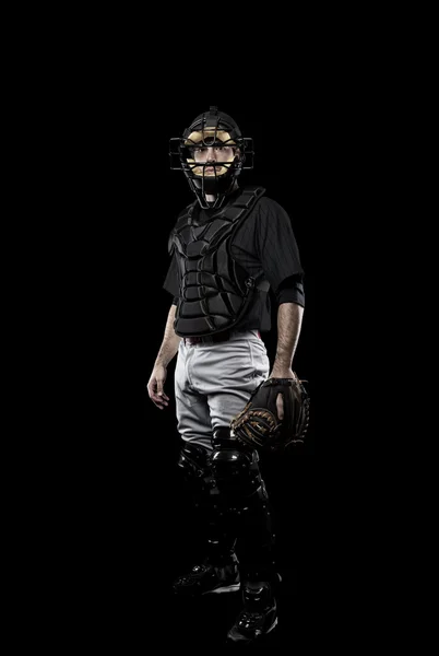 Catcher jogador de beisebol — Fotografia de Stock