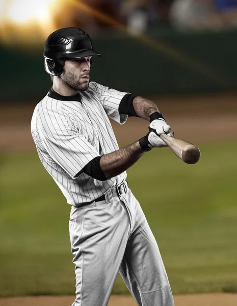 Jogador masculino de beisebol — Fotografia de Stock