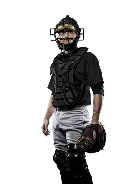 Jogador masculino de beisebol — Fotografia de Stock