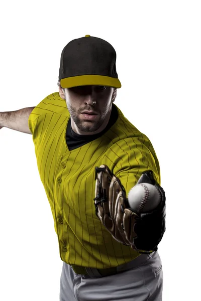 Giocatore di baseball maschile — Foto Stock