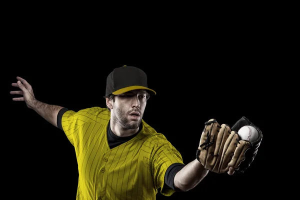 Jugador de béisbol masculino — Foto de Stock