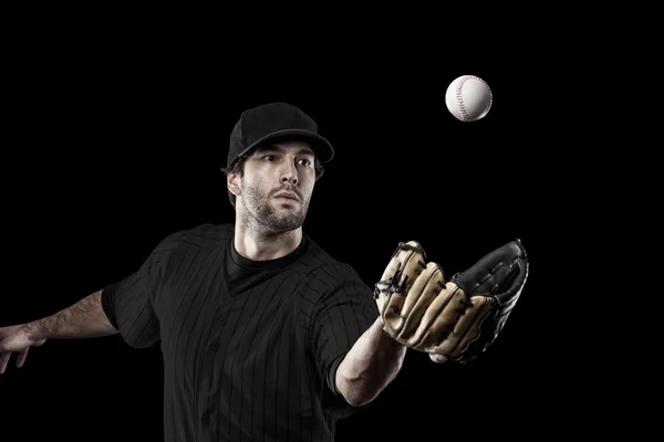 Erkek beyzbol oyuncusu — Stok fotoğraf