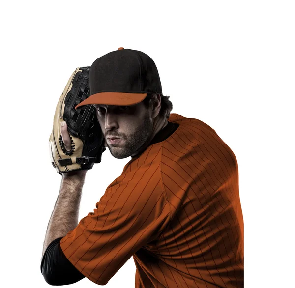 Joueur de baseball Pitcher — Photo