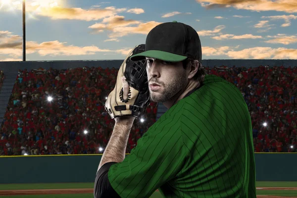 Pitcher Baseball Player — Stock Photo, Image