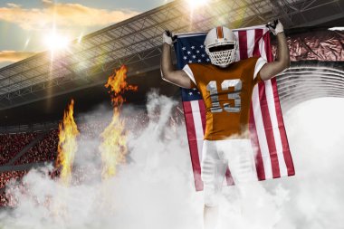 Futbolcu ile bir portakal