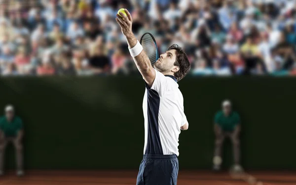 Giocatore di tennis. — Foto Stock