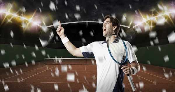 Tennis Player. — Stock Photo, Image