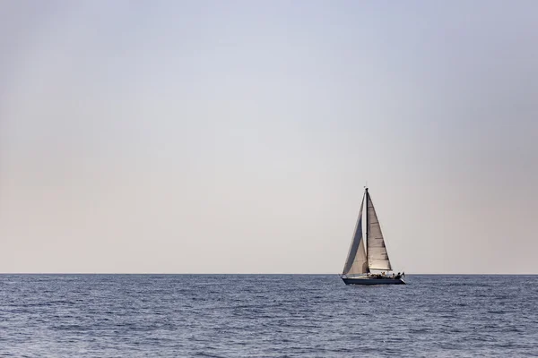 Yelkenli Capri deniz — Stok fotoğraf