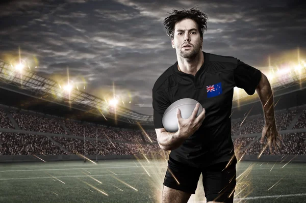 Nieuw-Zeelander rugbyspeler — Stockfoto