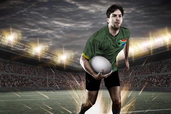 Südafrikanischer Rugbyspieler — Stockfoto