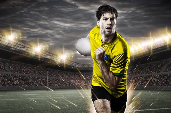 Jogador de rugby australiano — Fotografia de Stock