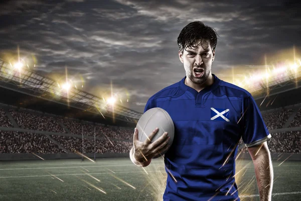 Jogador de rugby escocês — Fotografia de Stock