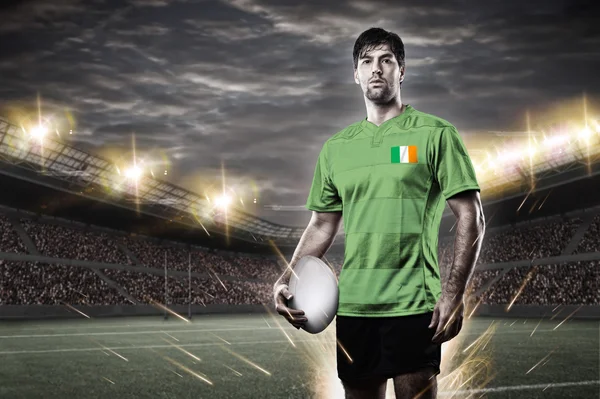 Jugador de rugby irlandés — Foto de Stock