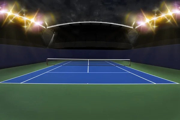 Fast Tennis Court. — Stock Photo, Image