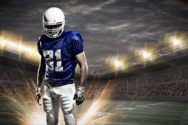 Football Player on a stadium — Stock Photo, Image