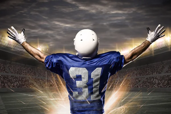 Football Player on a stadium — Stock Photo, Image