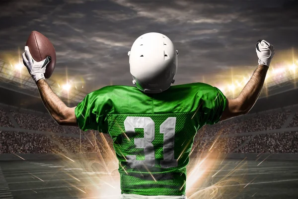 Football Player on a stadium — Stock Photo, Image