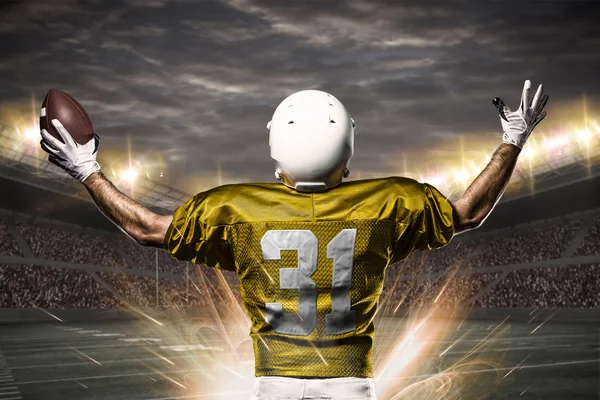 Football Player on a stadium — Stock Photo, Image