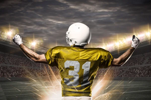 Football Player on a stadium — Stock Photo, Image