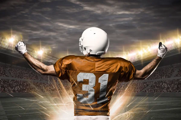 Football Player on a stadium — Stock Photo, Image