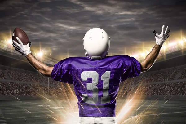 Football Player on a stadium — Stock Photo, Image